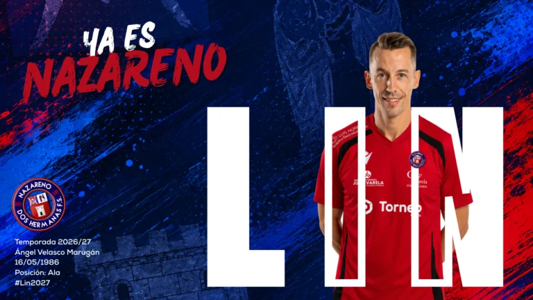 El Torneo Seguridad Nazareno Dos Hermanas FS firma a todo un triple campeón de Europa: Lin refuerza el proyecto nazareno